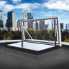 glazed roof hatch for accessing a pleasant roof terrace or roof garden