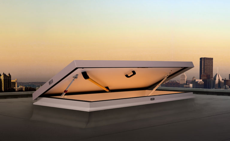 Trappe de toit RHT avec sunrise