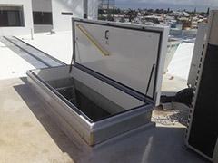 RHT9024 roof hatch for maintain the airconditionering