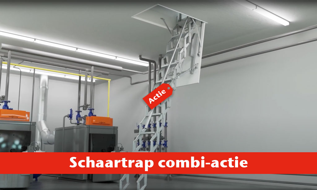 Dakluik met Schaartrap combi-actie