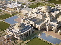Dakluiken voor presidential palace in Abu Dhabi