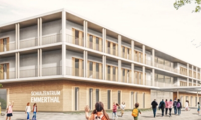 The building of Schulzentrum Emmertal 