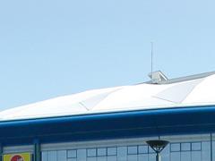 Schalke is voorzien van een dakluik op het dak