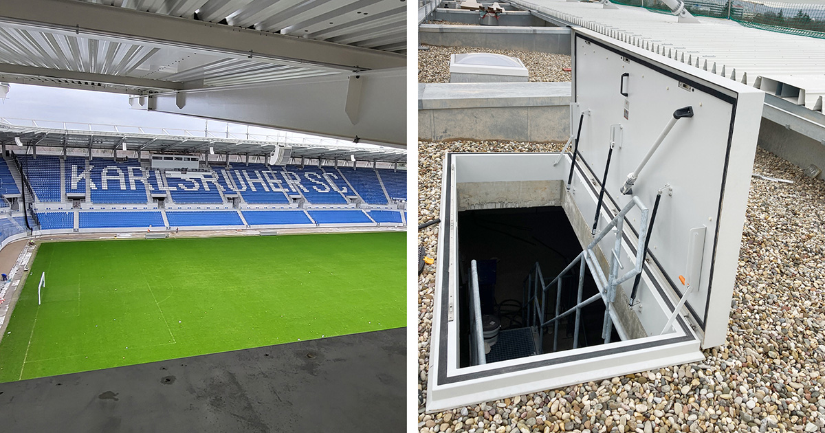 Neues Wildparkstadion in Karlsruhe