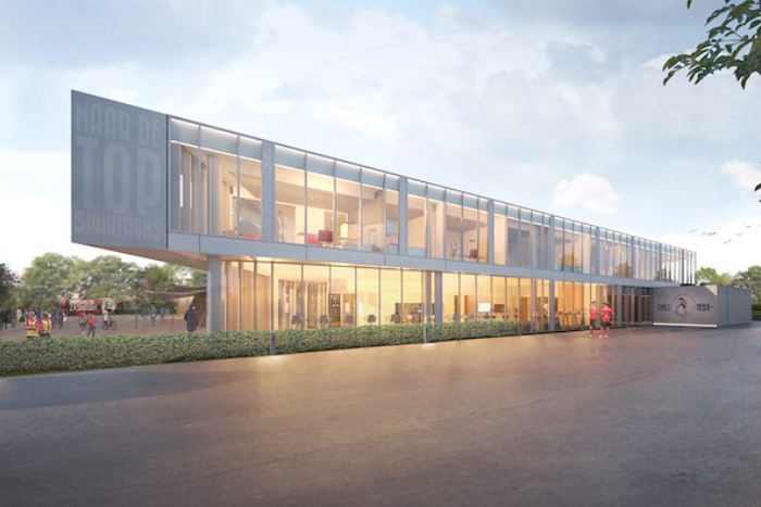 De renovatie van het bestaande sportcomplex en de nieuwbouw van eredivisieclub Sparta komen uit de pen van R4a architecten en ingenieurs en worden gerealiseerd door Bezemer Bouw.