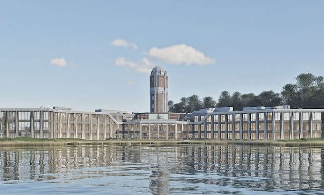 Hotel Postillion in Raamsdonkveer met twee brandwerende dakluiken van Gorter 