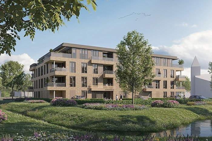 Daktoegang voor Sonnenbergkwartier woningen