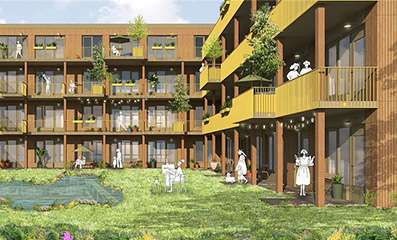 Gorter dakluik voor flexwoningen