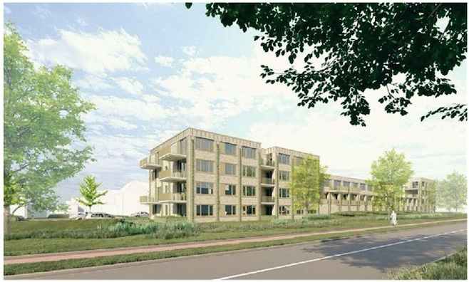 Nieuwbouw Emmapark met Gorter dakluiken