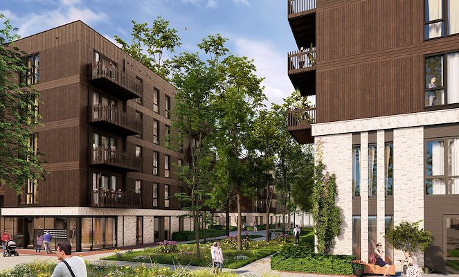 Elan Wonen nieuwbouw project in Haarlem