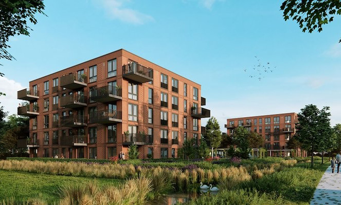 Project Sudsicht in Leeuwarden met twee Gorter dakluiken