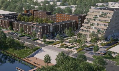 Afbeelding van nieuwbouwproject Dok van Dronten, met Gorter dakluiken