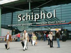 Schiphol Airport with roof hatches
