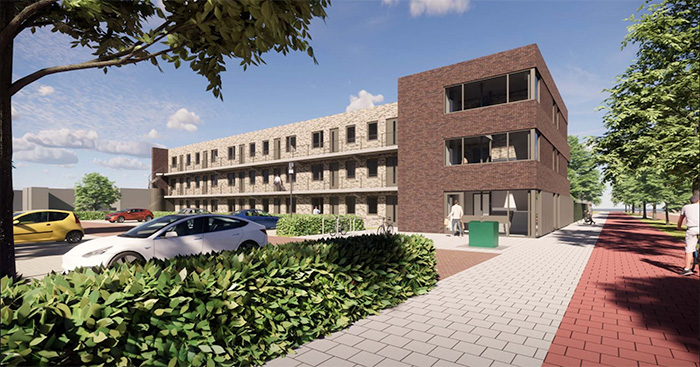 appartementencomplex alblasserdam rhtep dakluik