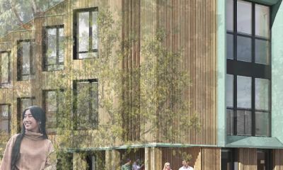 Fitzwilliam College Cambridge with a Gorter roof hatch 