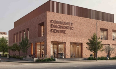 NHS Community Diagnostic Centre Hull with a safe roof hatch from Gorter 