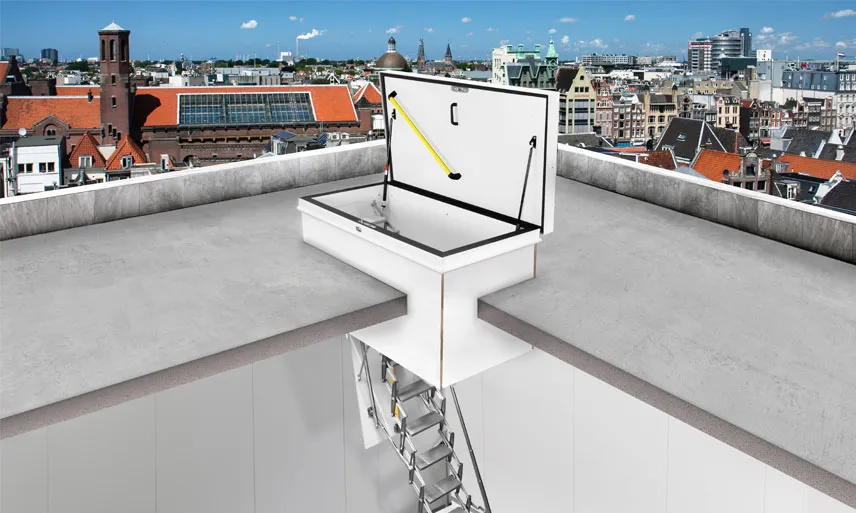 Neuer Gorter® Flachdachausstieg