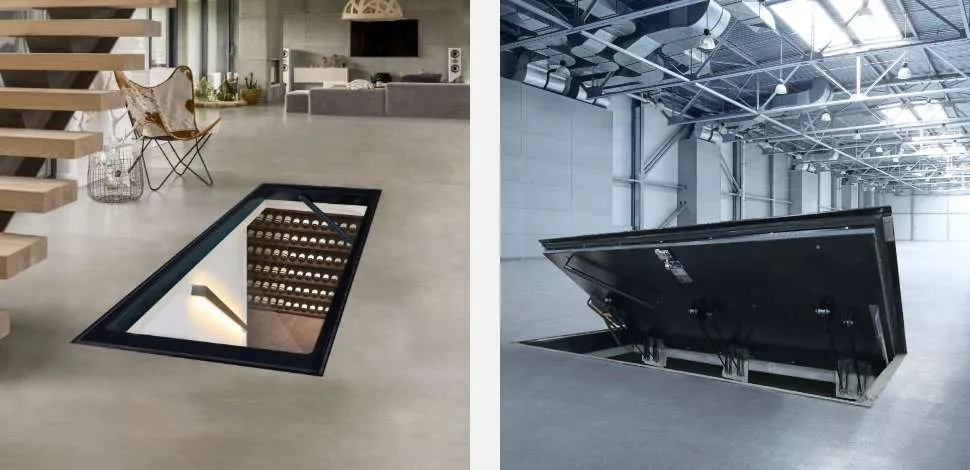 Wandluiken en plafondluiken
