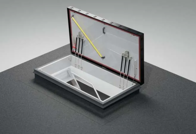 Fire rated roof hatch RHTEI