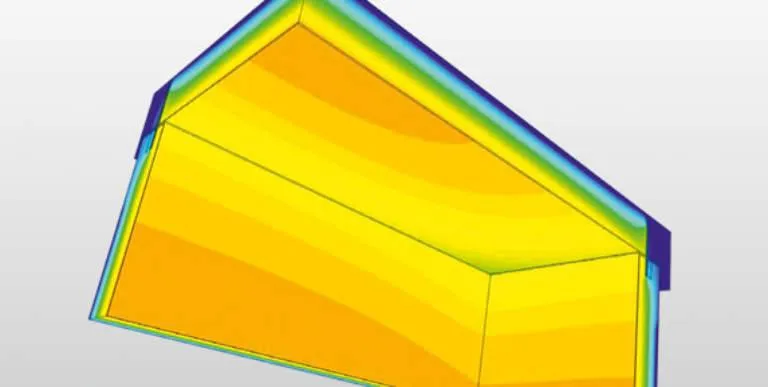 Complete roof hatch insulation