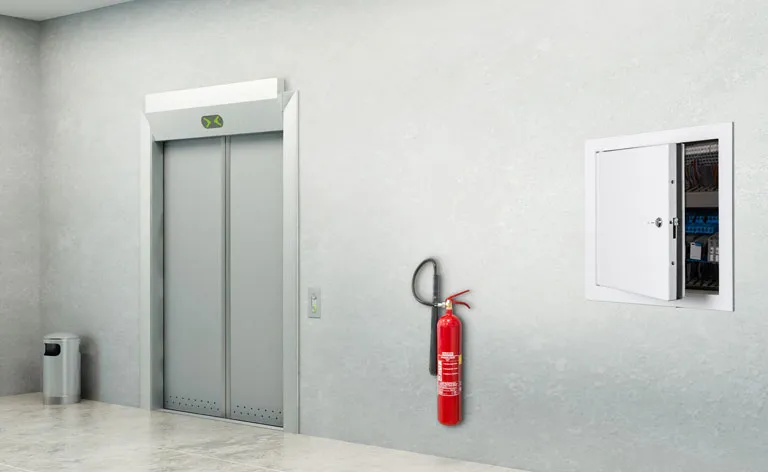 Brandwerend inspectieluik