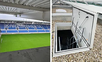 Neues Wildparkstadion in Karlsruhe