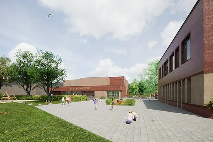 Gorter toegangssystemen voor installatie en onderhoud in sporthal