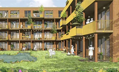 Gorter dakluik voor flexwoningen