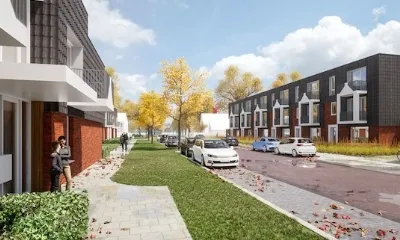 Woonwijk in Sint-Oedenrode met drie dakluiken van Gorter