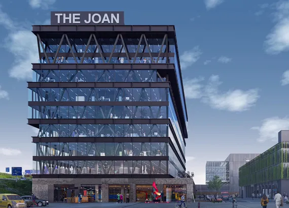 The Joan krijgt Gorter luik op haar dak