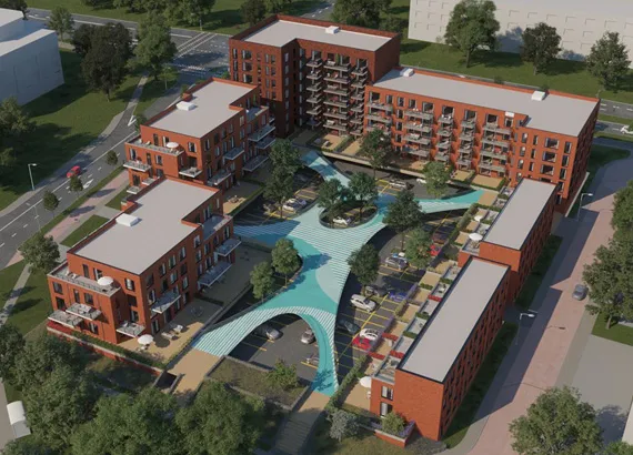 Vijf Gorter RHT-luiken op Rijnfort complexen
