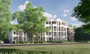 Duurzame dakluiken op De Koninginnen