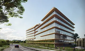 Galapagos appartementencomplex met een RHT dakluik