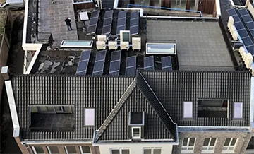 Glazen dakluiken dé oplossing in nieuwbouwcomplex
